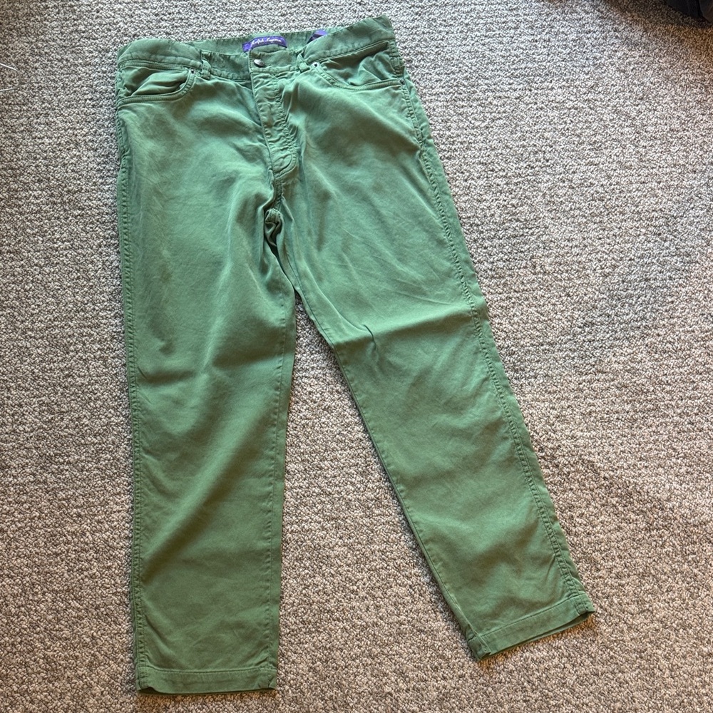 Ralph Lauren Olive Green Trousers